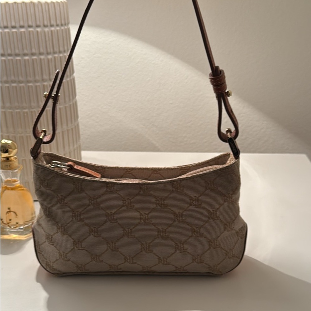 Polo by Ralph Lauren Tan Shoulder Bag